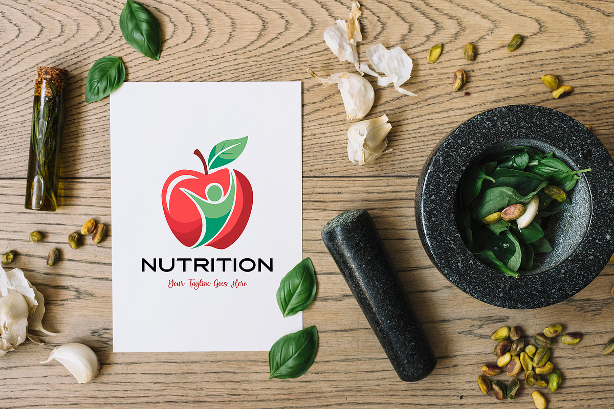 Custom Nutritionist Logo Template preview 7