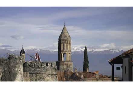 Beautiful view of fortress and, a Person Photo by Media Whale Stock