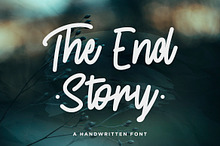 The End Story - Handwritten Font