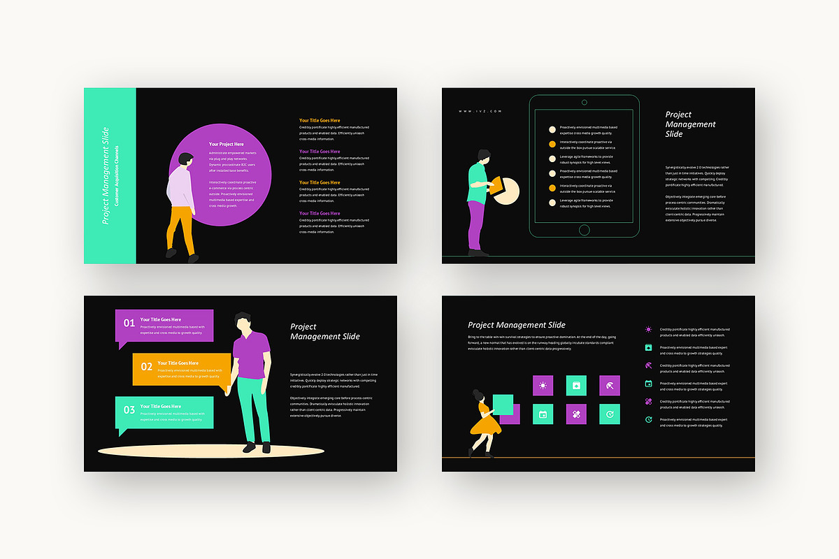 Ivz : Data Infographic Powerpoint, a Presentation Template by Punkl Camp (Photo 10 of 16)