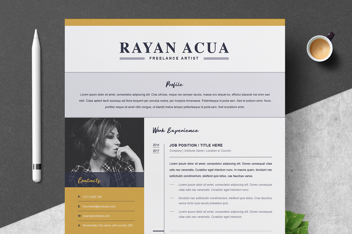 JOB WINNING RESUME - 50 TEMPLATES, a Resume Template by ResumeInventor (Photo 47 of 184)