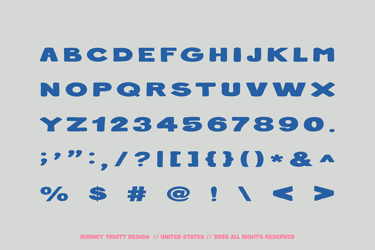 RT Humdinger, a Font by Rodney Truitt Jr (Photo 6 of 12)