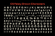 CS Feisty Drawn, a Sans Serif Font by Craft Supply Co. (Thumbnail 8 of 8)