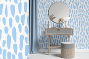 Blue Painted Texture, a Pattern Graphic by MalyskaStudio (Thumbnail 4 of 15)
