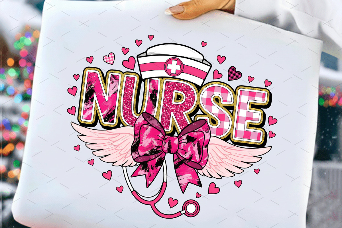 Nurse Valentine Png, an Illustration by Libby Wishes (Photo 7 of 8)
