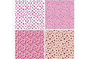 Star Heart Pink Seamless Pattern, an Illustration by Designking (Thumbnail 3 of 4)