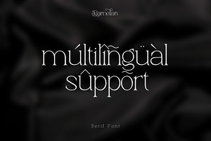 Bamelian Serif Fonts