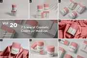 Cosmetic Jar & Box Packaging Mockup, a Packaging Mockup by Assyat (Thumbnail 1 of 22)