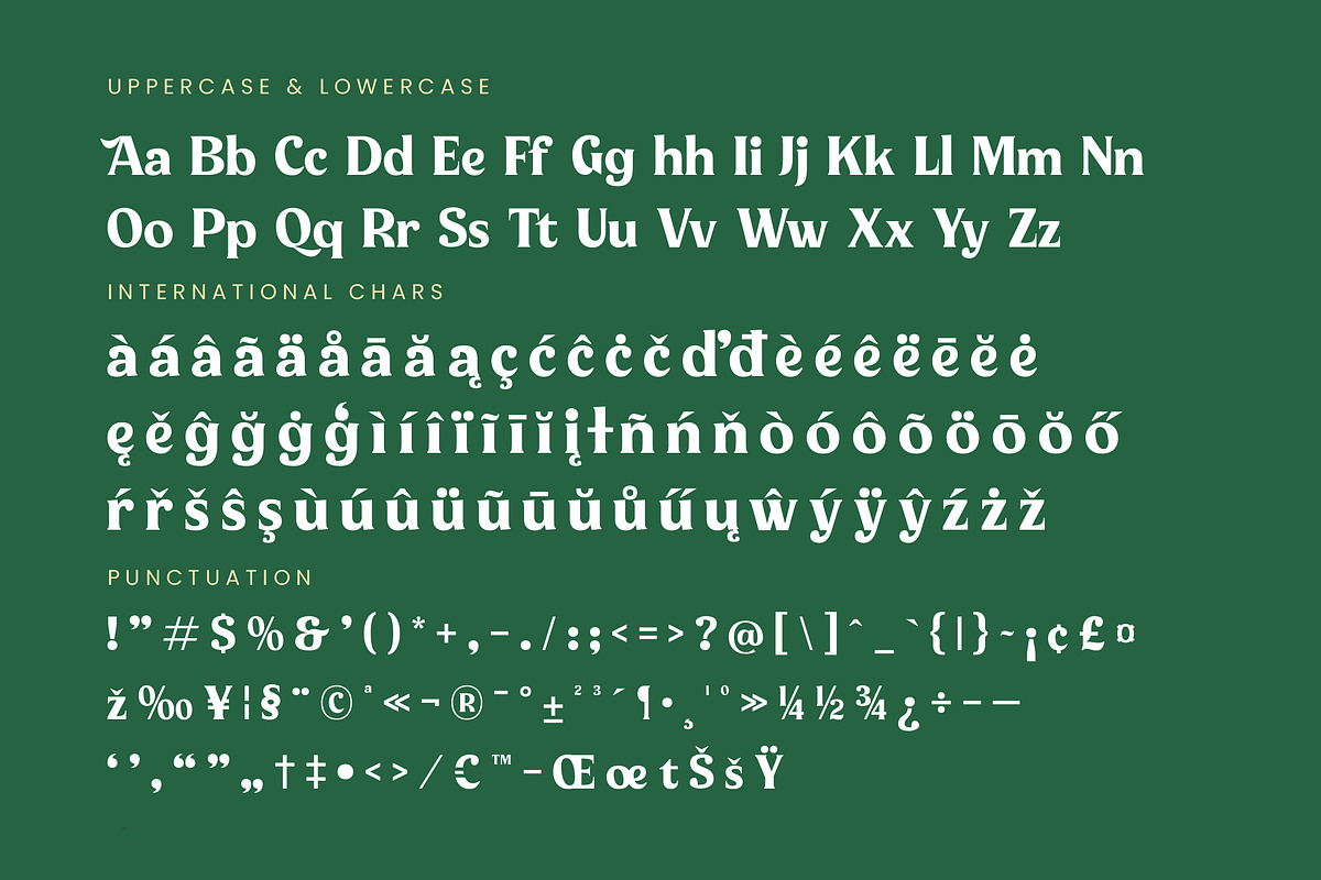 Milan Wulko Alternate Bold Serif, a Serif Font by timelesstype.co (Photo 19 of 20)