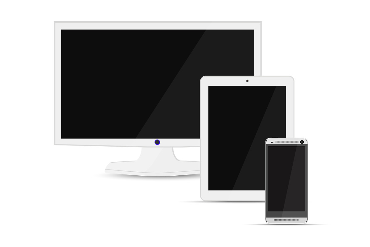 Devices display tablet phone, an Object Graphic by Viktorijareut