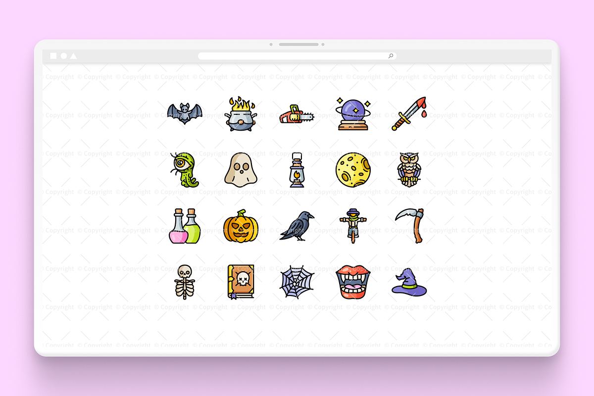 Spooky Halloween - Icon Pack