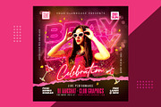 Birthday Flyer, a Templates & Theme by MithilaCreation (Thumbnail 3 of 6)