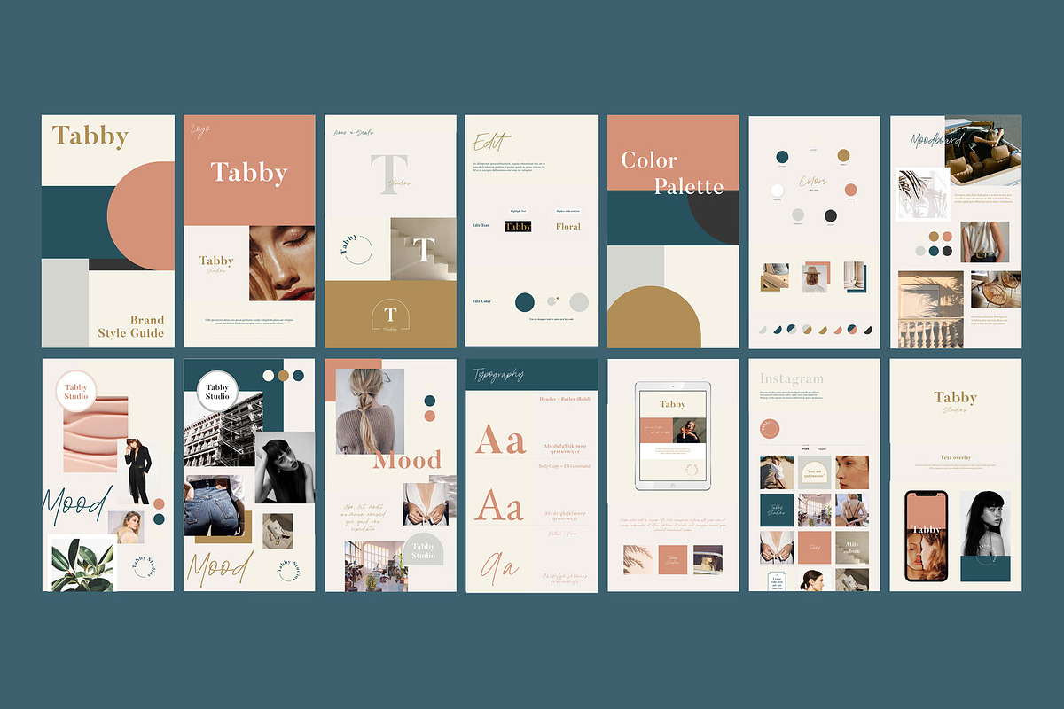 Brand Style Guide - Customizable, a Templates & Theme by Kelly Robyn Co. (Photo 6 of 6)