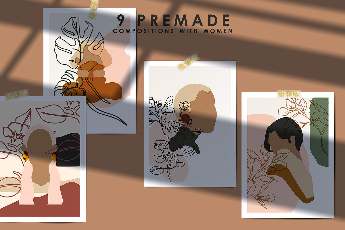 MODERN women illustrations, a Person Illustration by NKTN (Photo 2 of 16)
