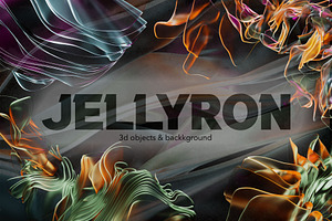 JELLYRON 3d Objects & Background