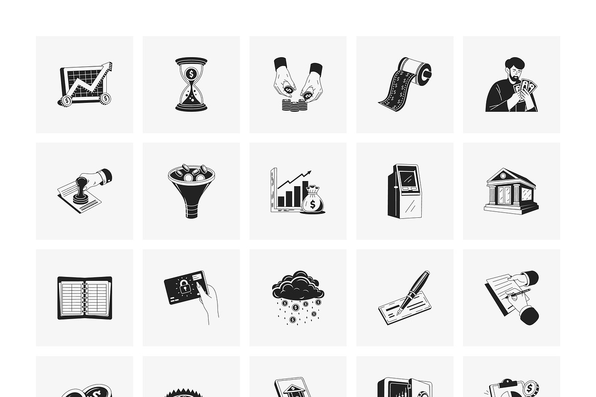 1350 The Doodle Vault, a Solid Icon by Vectors Market (Photo 23 of 30)