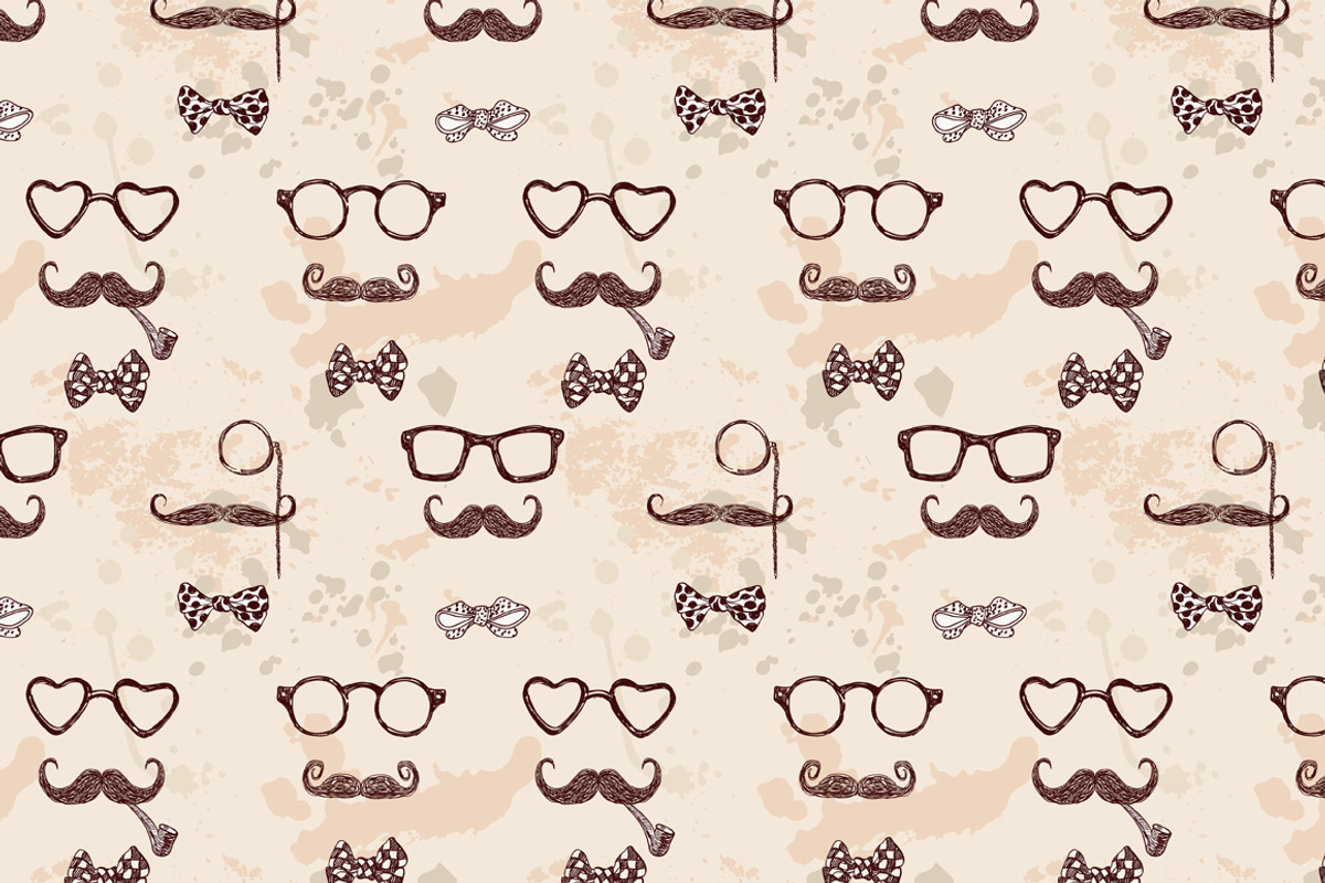 Hipster hand drawn, an Object Illustration by iriskana (Photo 3 of 5)