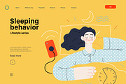 Lifestyle vector ills, color 1, a Templates & Theme by Grivina's shop (Thumbnail 7 of 18)