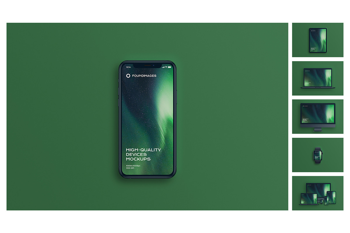 360 device mockup bundle iphone, a Device Mockup by FoundImages (Photo 24 of 84)