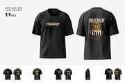 Oversized T-Shirt Mockup, a Shirt Mockup by Ram Studio LLC (Thumbnail 1 of 12)