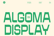CS Algoma – Reverse Contrast Font, a Sans Serif Font by Craft Supply Co. (Thumbnail 1 of 8)