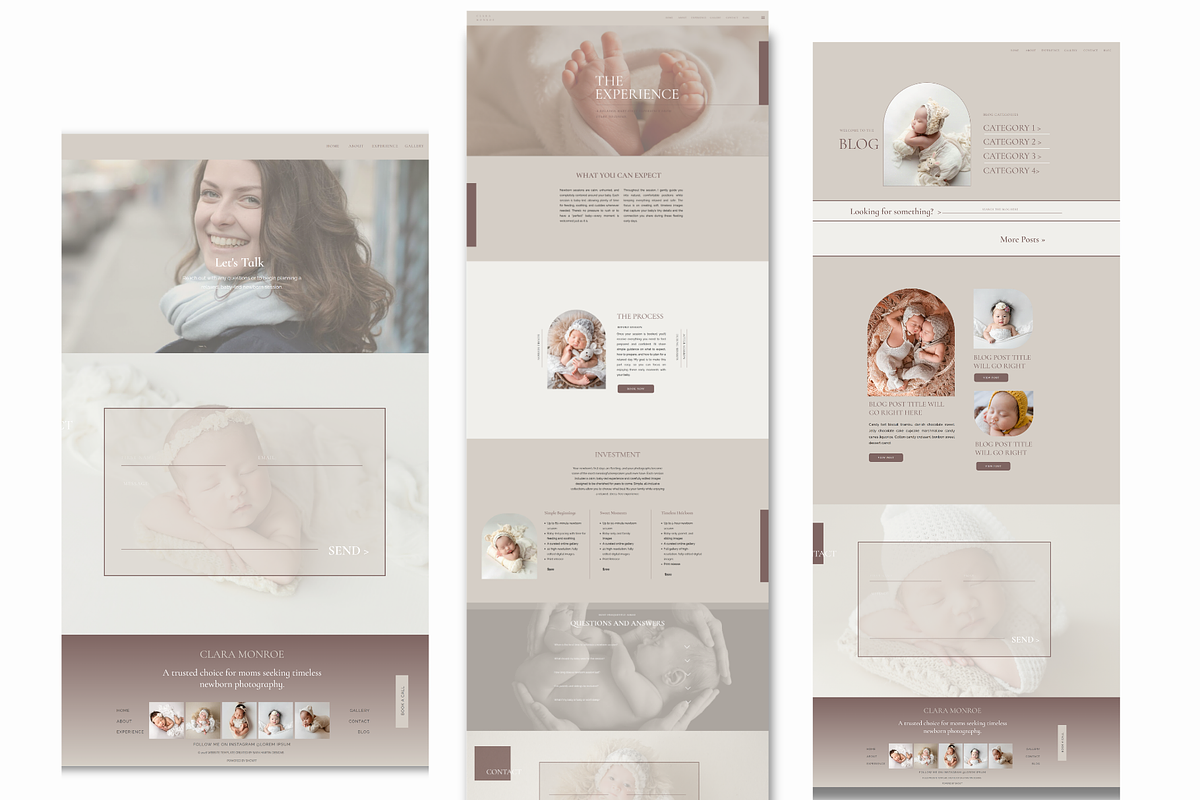 Showit Photography Website Template, a WordPress Template by Sara Martin Designs (Photo 6 of 6)