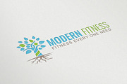 Modern Fitness, a Branding & Logo Template by luckydesigner (Thumbnail 2 of 3)