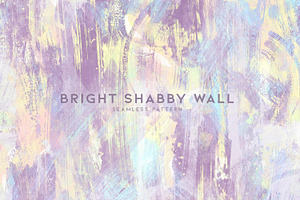 Bright Shabby Wall, a Texture Graphic by MalyskaStudio