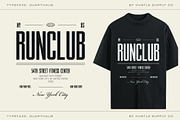 Quarthaus: Bold Condensed Sans Serif, a Sans Serif Font by Hustle Supply Co. (Thumbnail 3 of 6)
