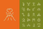 Adventure and Exploration Icon Set, an Outline Icon by Prosymbols (Thumbnail 6 of 8)