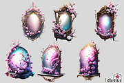 Cherry Blossom Sakura Interior #2, a Seasonal Illustration by EdeniaArtStudio (Thumbnail 7 of 8)