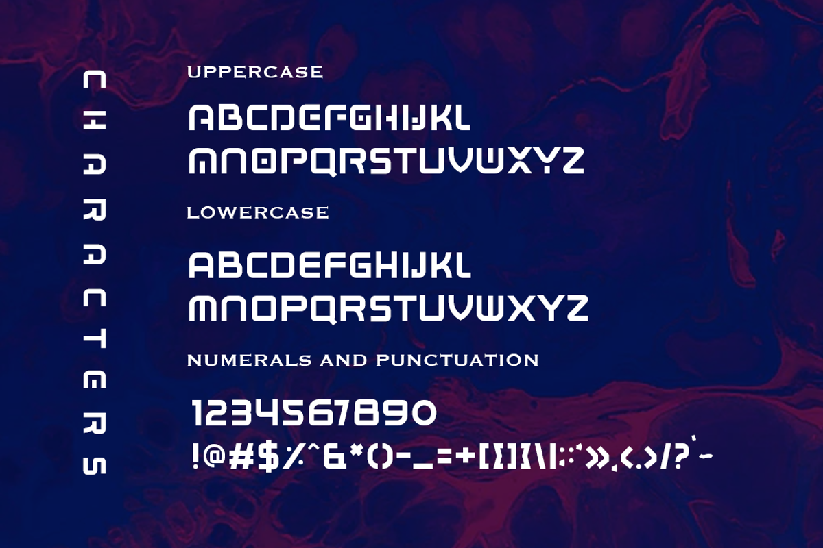 Boxigen - Futuristic Tech Font, a Sans Serif Font by Vultype Co. (Photo 7 of 9)