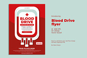 Blood Drive flyer, a Flyer Template by AdamHasan (Thumbnail 1 of 3)