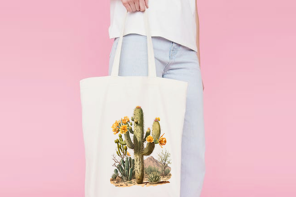 Cactus SVG, Cactus Decor, Cactus SVG, an Illustration by mollyli.ai (Photo 5 of 6)