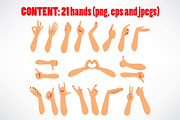 21 Female Hands, an Illustration by Kakigori Studio (Thumbnail 2 of 3)