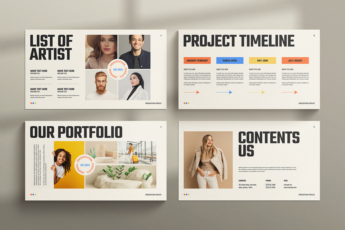 Project Proposal Presentation Design, a Presentation Template by MassiveCreator (Photo 4 of 4)