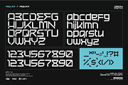 Revolution display, a Font by XAL (Thumbnail 3 of 6)