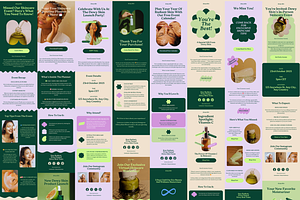 Dewy Skin Email Newsletter Templates