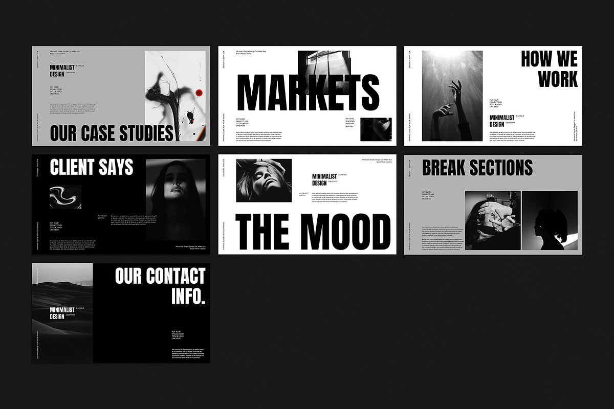 Creative Portfolio Presentation, a Presentation Template by DesignCrest (Photo 11 of 11)