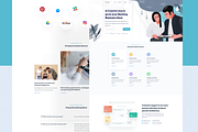 Digital Agency Web Landing Page, a Landing Page Template by KreyaParekh (Thumbnail 4 of 4)