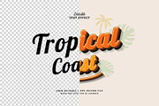 Text Effect Tropical Coast, a Layer Style Add-On by Navy Graphic (Thumbnail 2 of 2)