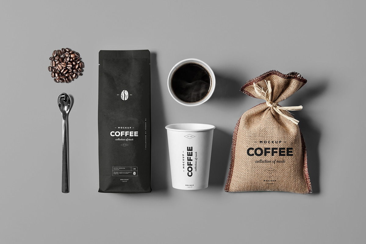 Coffe Mock-up, a Cups & Container Mockup by Yogurt86 (Photo 4 of 8)
