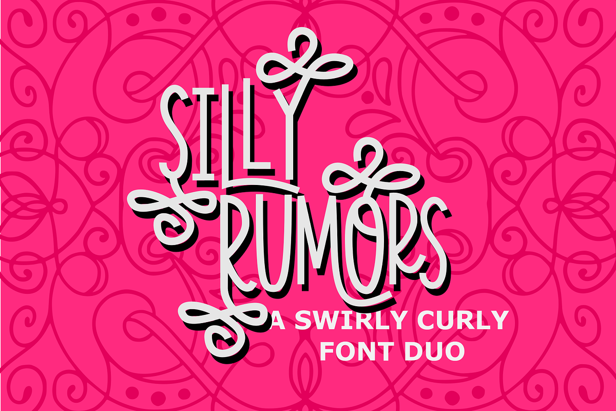 Silly Rumors - Font Duo