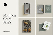 Nutrition Coach Bundle - Canva, a Social Media Template by Willoe Studio (Thumbnail 1 of 9)
