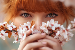 Close up portrait of a red-haired, a Person Photo by MistyDay