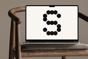 Beige Macbook Mockup 02