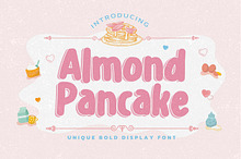 Almond Pancake - Unique Bold Display