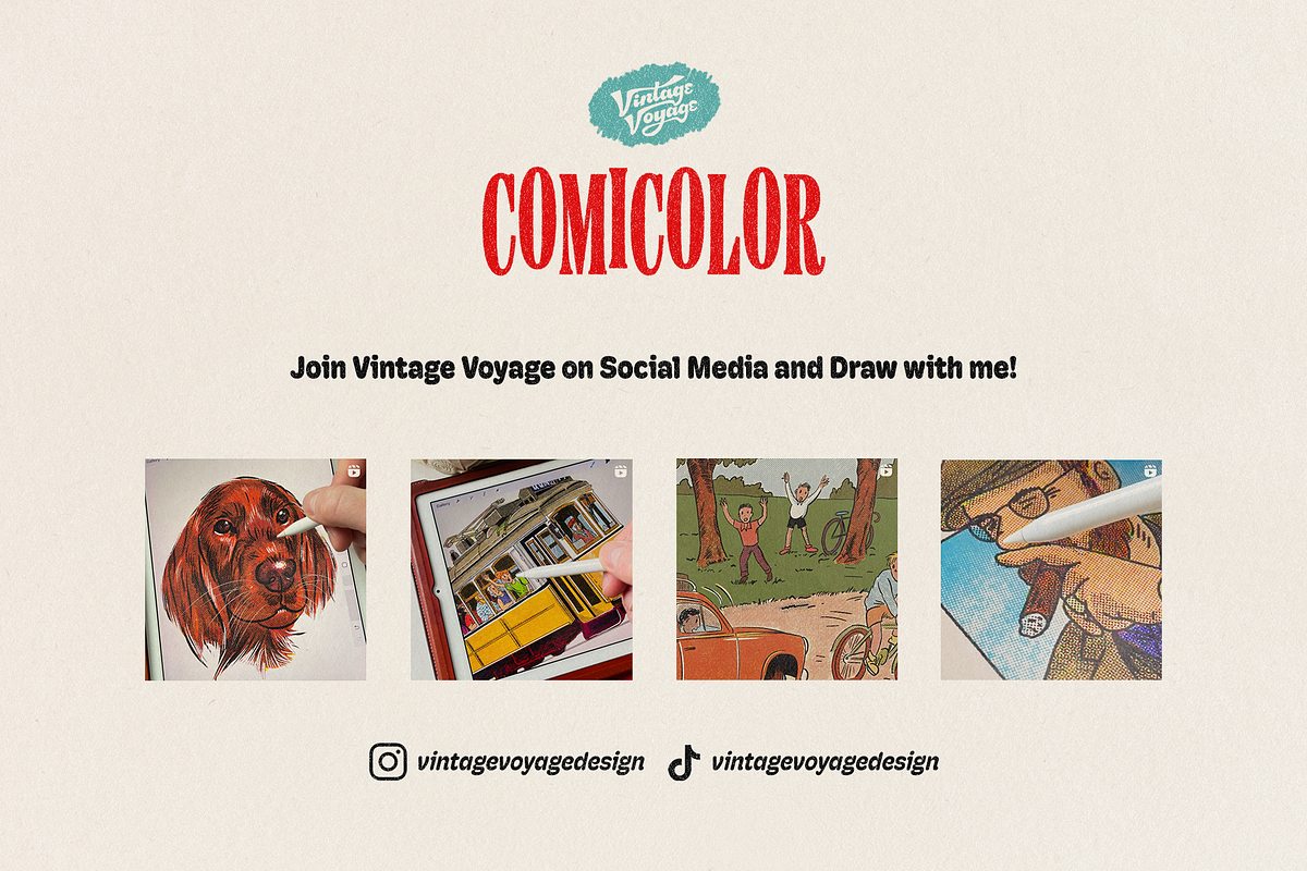 VVDS ComiColor • A Brush Kit, a Brush Add-On by Vintage Voyage Supply (Photo 12 of 14)