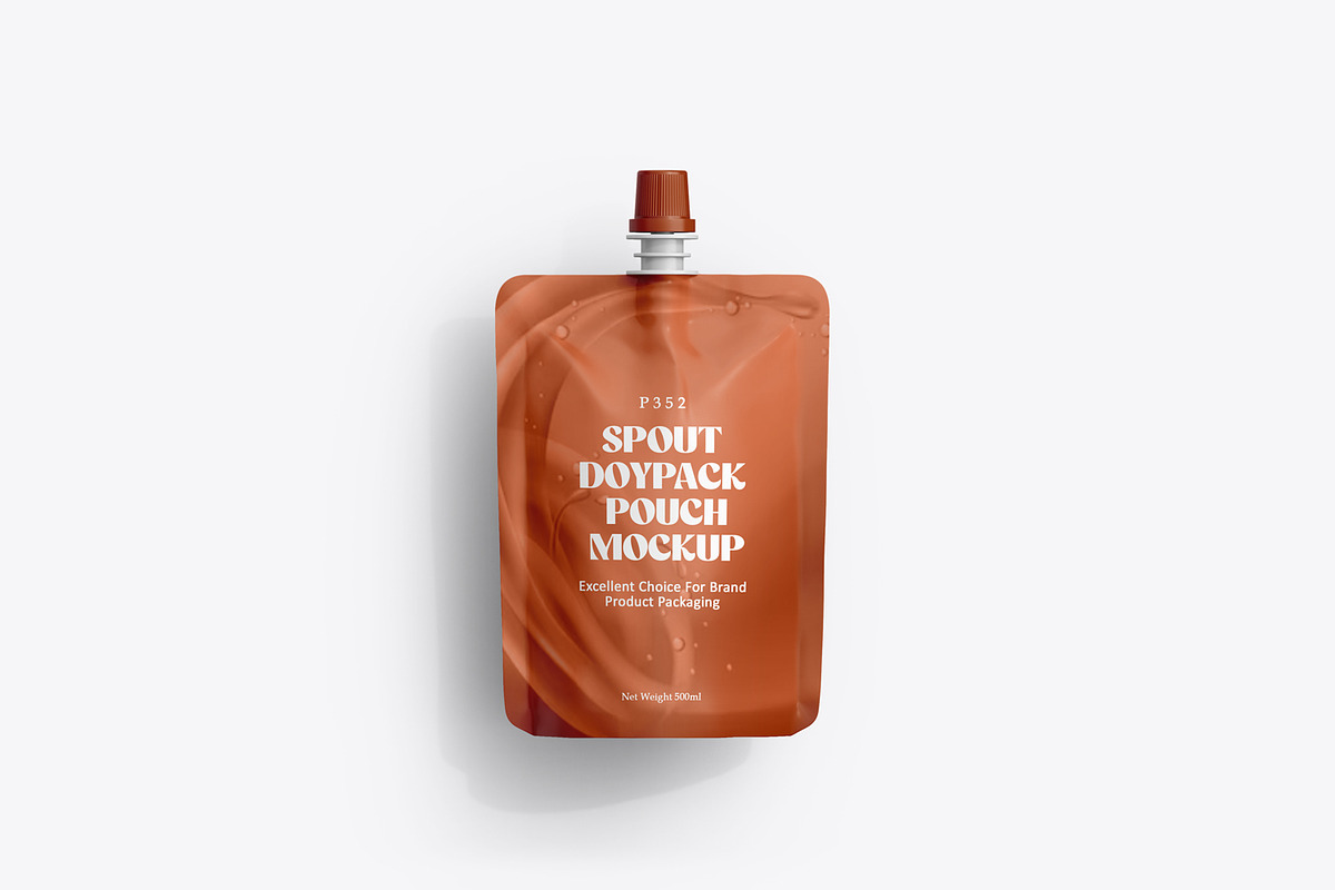 Spout Pouch Packaging Brand Mockup, a Packaging Mockup by Ram Studio (Photo 12 of 14)