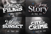 Vintage Movie Title Effects Bundle, a Design Template by Andrew Skoch Design (Thumbnail 10 of 14)